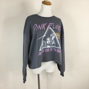 GRAYSON THREADS PINK FLOYD Gray Multi-Color The Dark Side Of The Moon Shirt